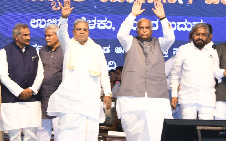 ನಾವು ನುಡಿದಂತೆ ನಡೆಯುತ್ತೇವೆ, ಇದುವೇ ಕರ್ನಾಟಕ ಮಾದರಿ ಆಡಳಿತ: ಸಿ.ಎಂ ಸಿದ್ದರಾಮಯ್ಯ