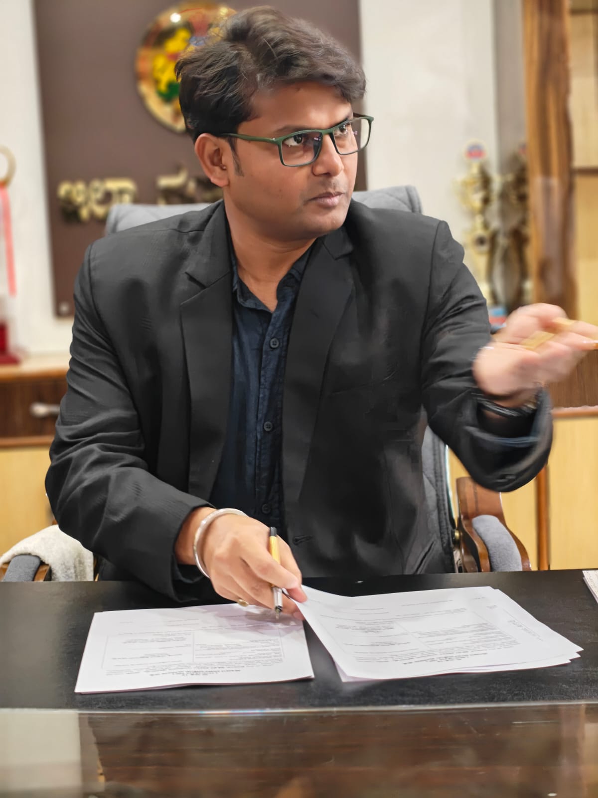 ರಾಯಚೂರು ಜಿಲ್ಲಾ ಪಂಚಾಯ್ತಿ ಸಿಇಓ ಆಗಿ ಈಸ್ವರಕುಮಾರ ಕಾಂದು ಅಧಿಕಾರ ಸ್ವೀಕಾರ